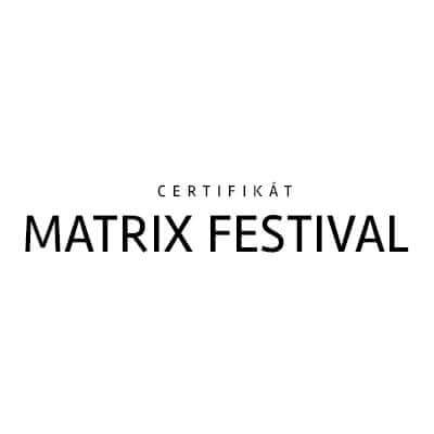 certifikát Matrix Festival