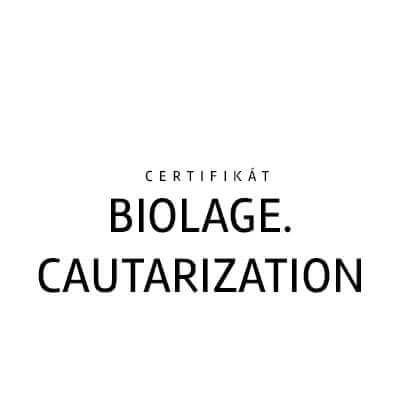 certifikát Biolage Cautarization